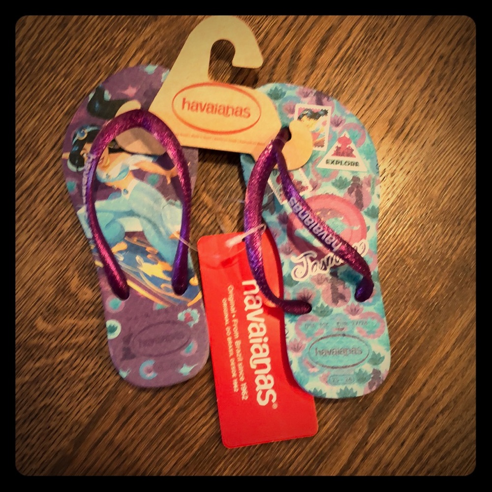 Havaianas little girl flip flops -Jasmine!